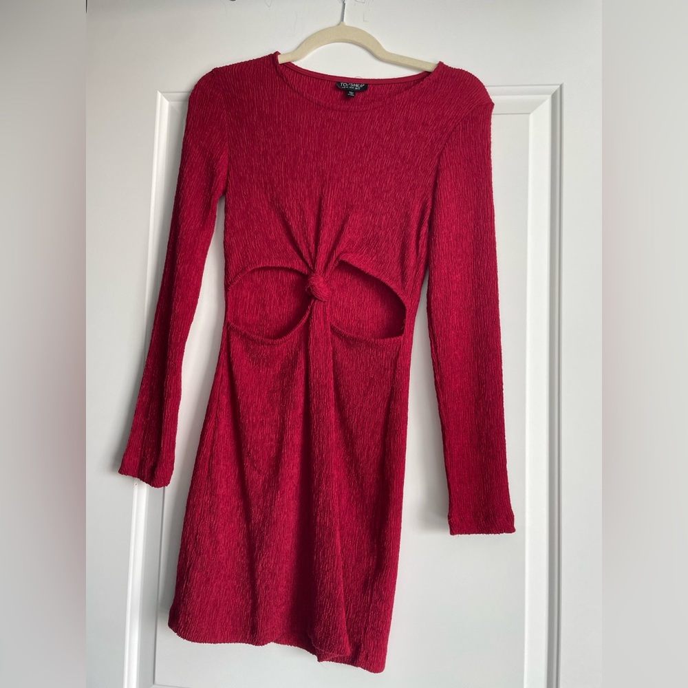 🎉Host Pick🎉 Topshop Long Sleeve Knotted Dress
